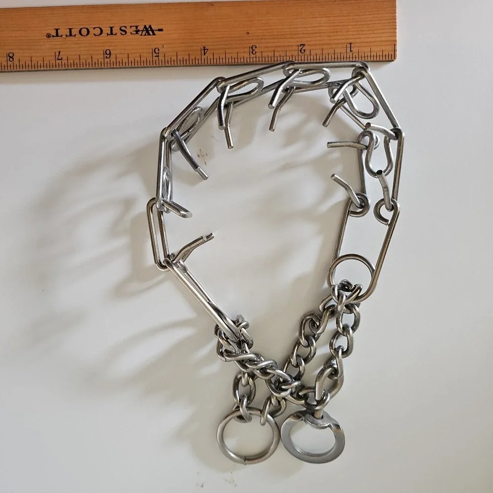 Choke chain for small‎ dog